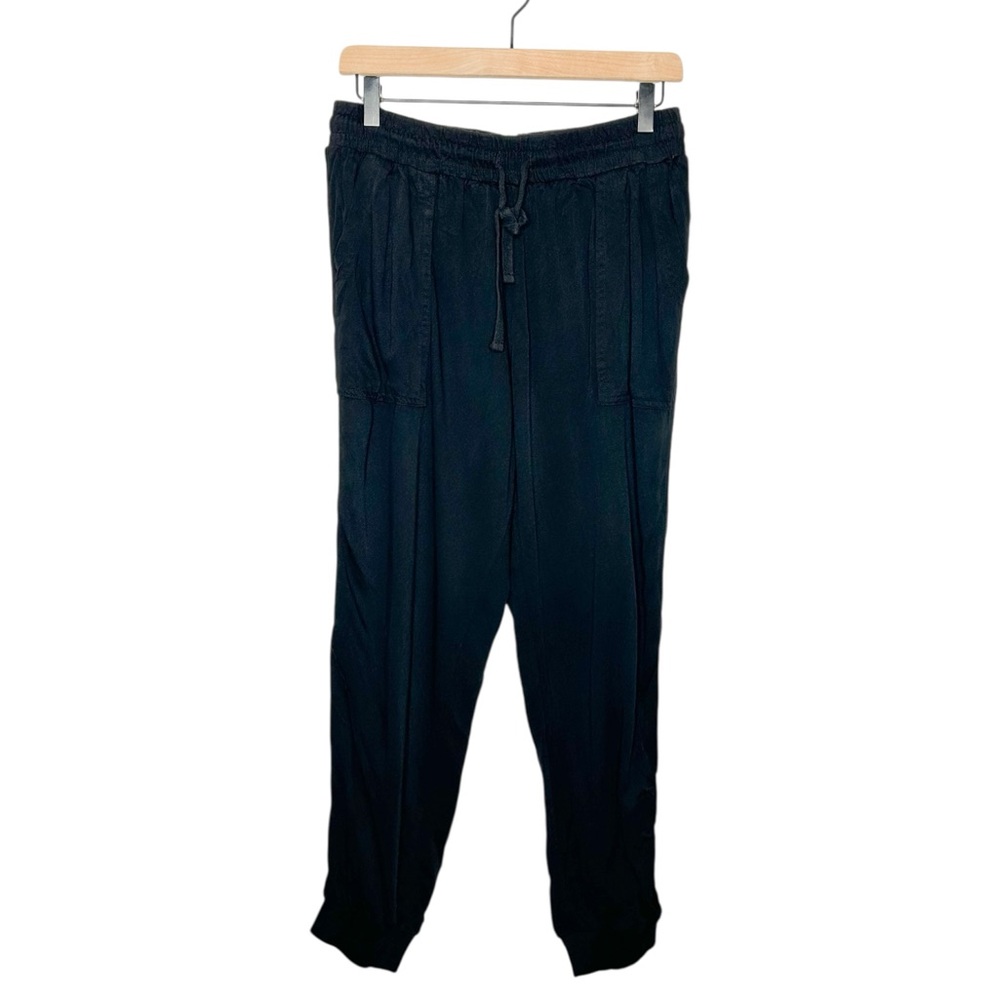 Splendid Womens Lightweight Casual‎ Jogger Pants Black Medium M